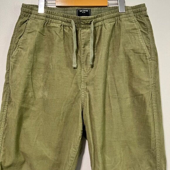 Todd Snyder Men’s Olive Green Drawstring Pants – Size Large - Picture 9 of 12